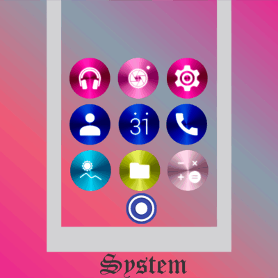 Color Metal - Icon Pack