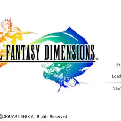 Final Fantasy Dimensions