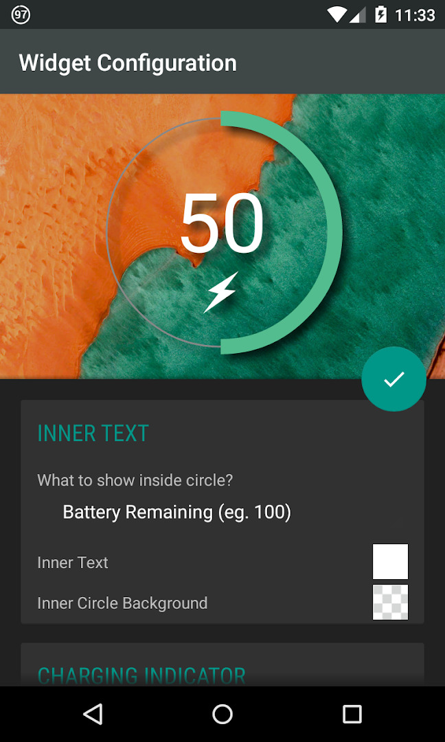 Battery Widget Reborn