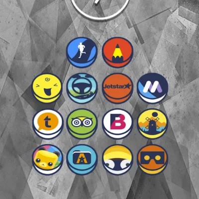 Doodle Button - Icon Pack