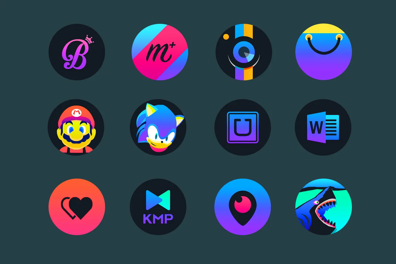 Planet O – Icon Pack
