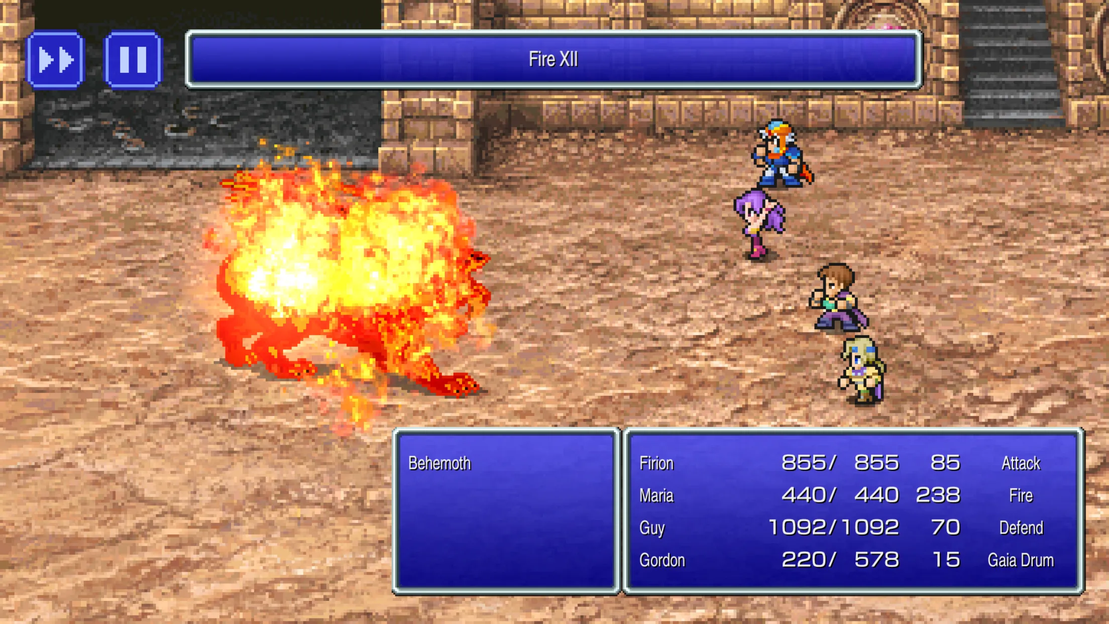 Final Fantasy 2 Pixel Remaster
