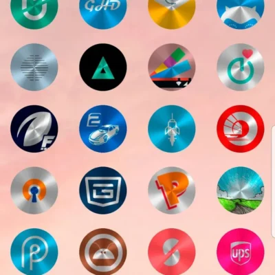 Metal Circle - Icon Pack