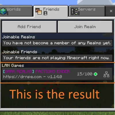 Minecraft LAN Proxy