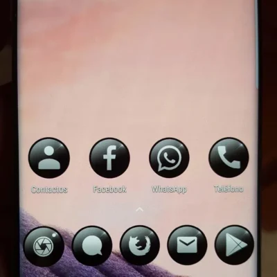 Glass Black - Icon Pack