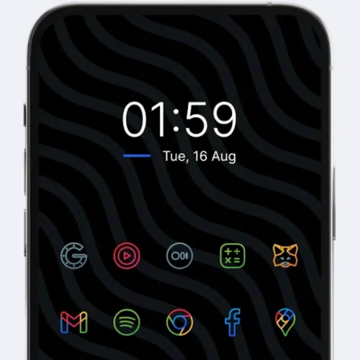 Caelus: Linear Icon Pack