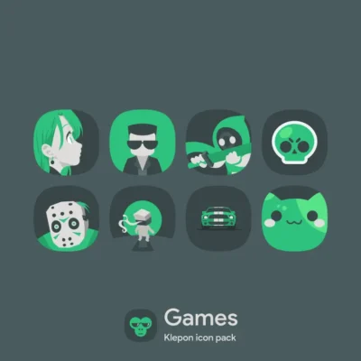 Klepon: Dark Icon Pack