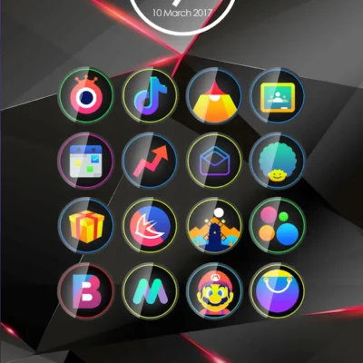 Rozo Glass - Icon Pack