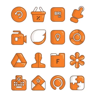 Carrot - Orange Icon Pack
