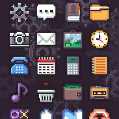 Pixcom: Pixel Art Icon Pack
