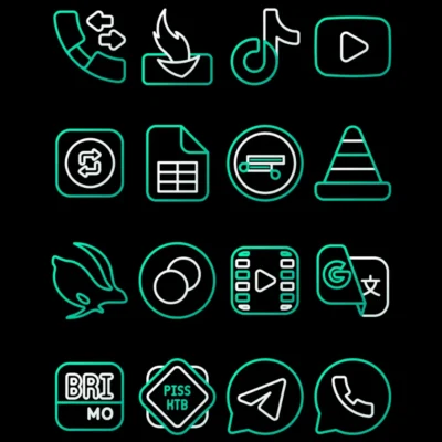 EmeraLine - Icon Pack
