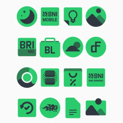 Warak Green - Icon Pack