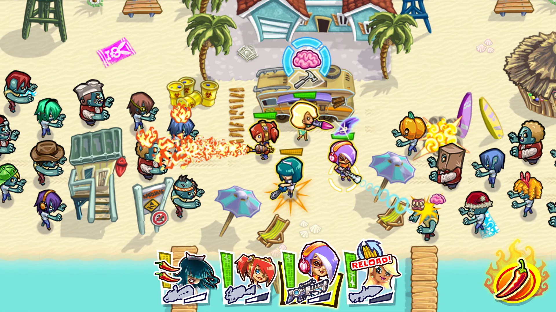 Guns'n'Glory Zombies android