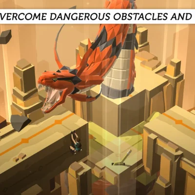 Lara Croft GO android screenshot