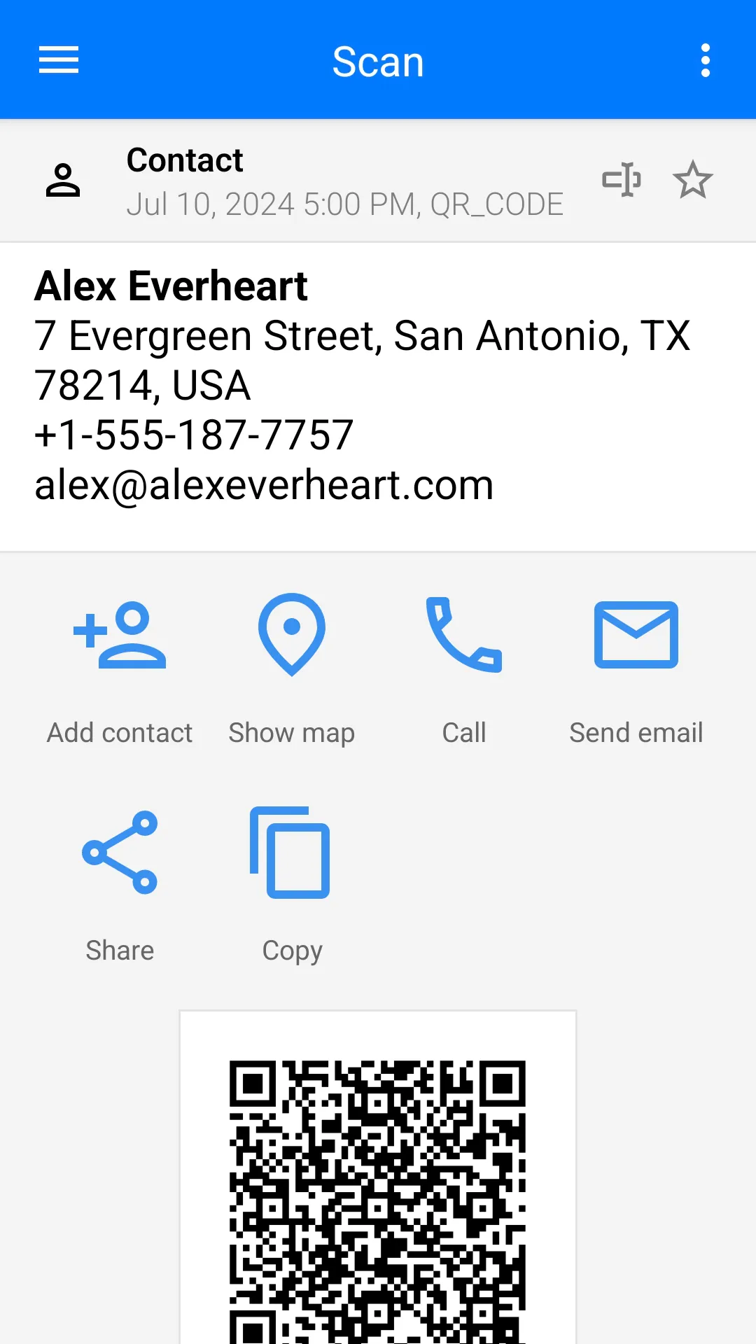 QR & Barcode Scanner android screenshot