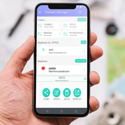 Bookmark Manager android screenshot