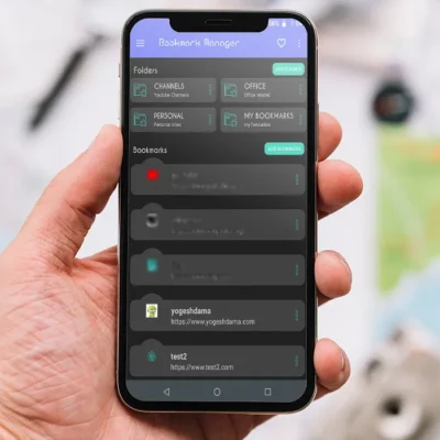 Bookmark Manager android screenshot
