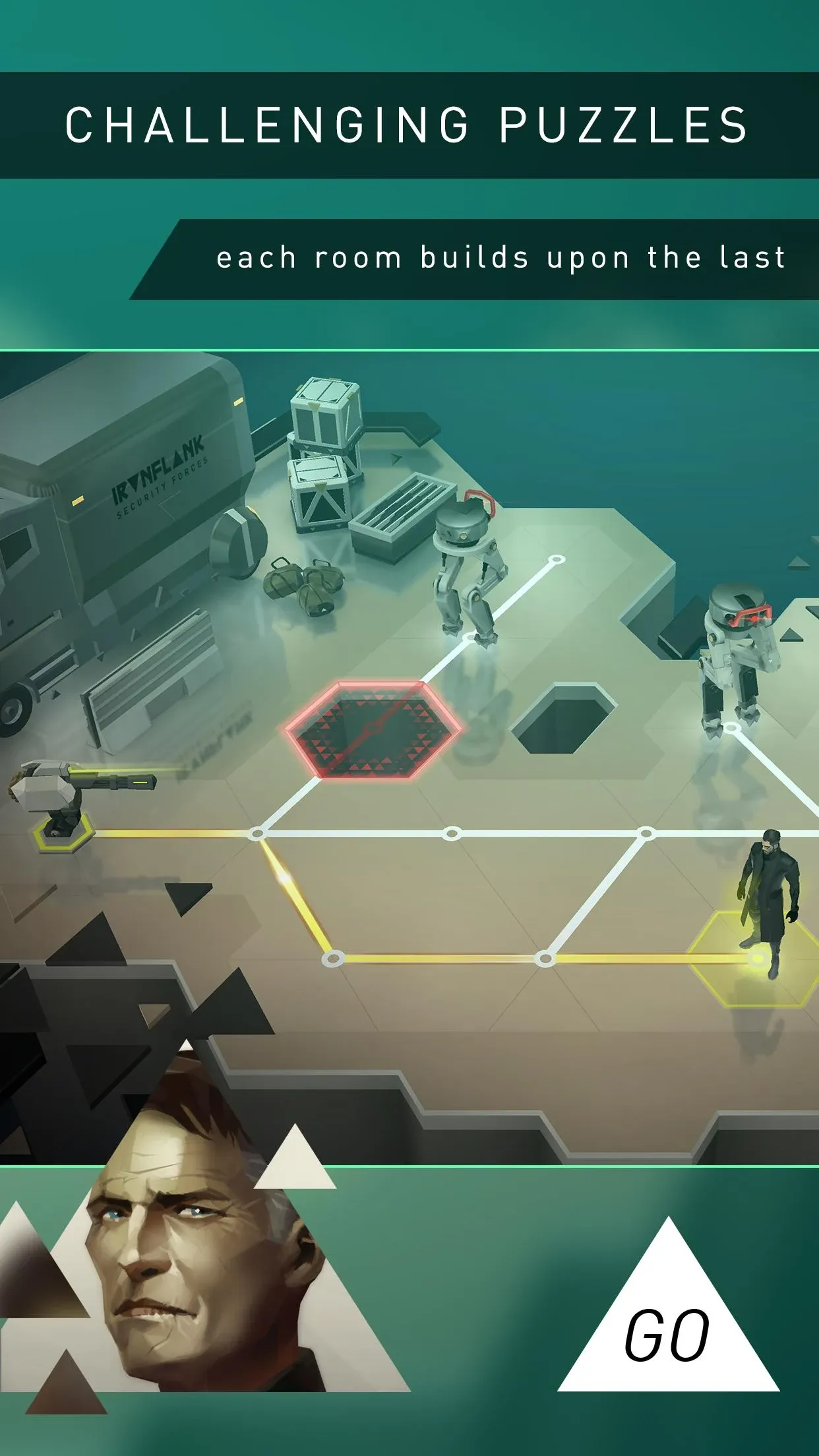 Deus Ex GO android screenshot