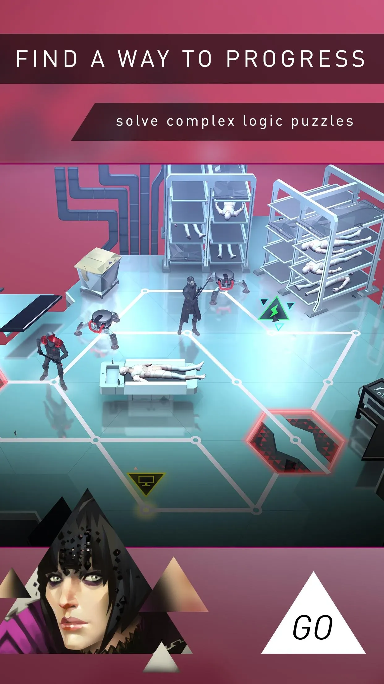 Deus Ex GO android screenshot