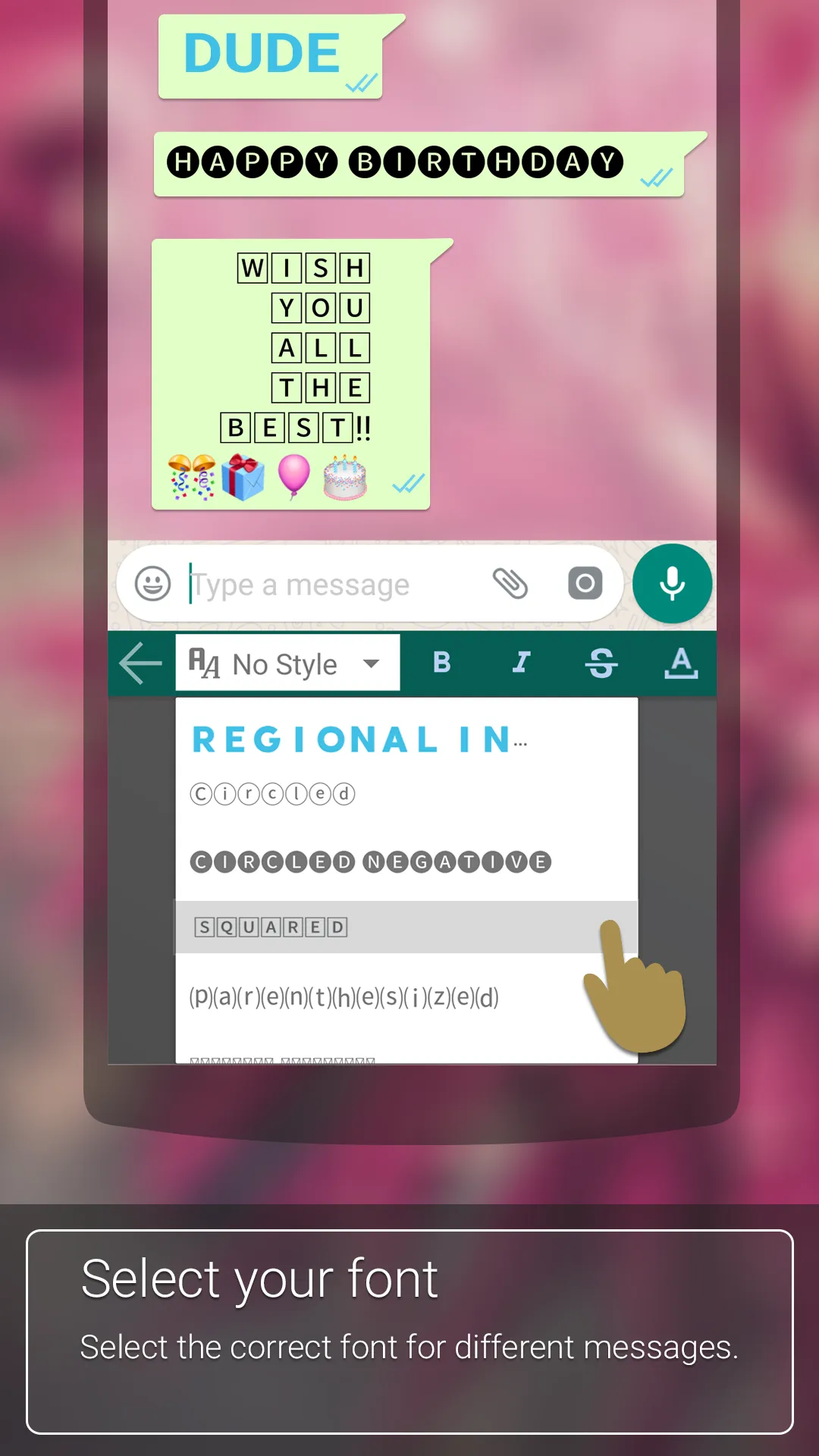 ai.type keyboard android screenshot