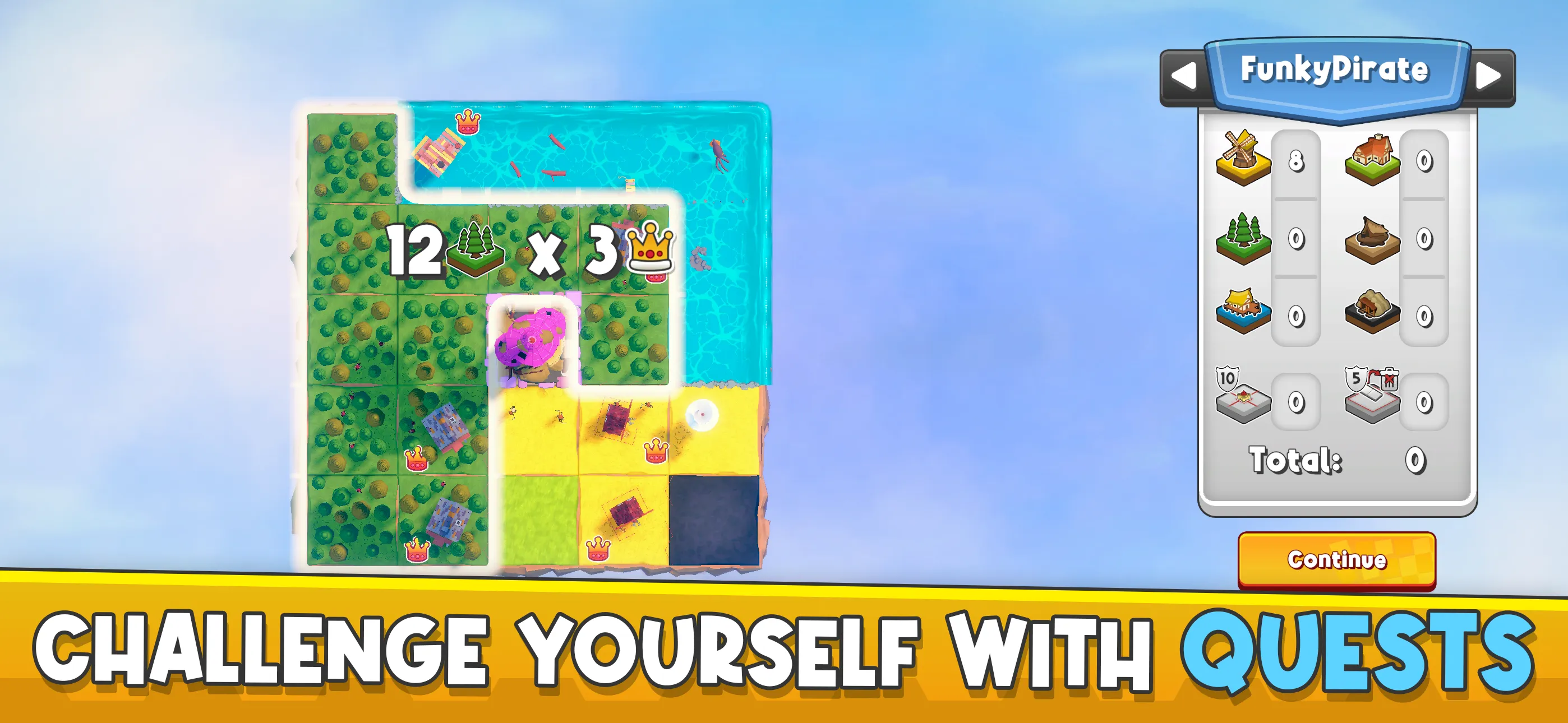 Kingdomino android screenshot