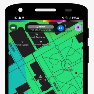 RadarOmega android screenshot