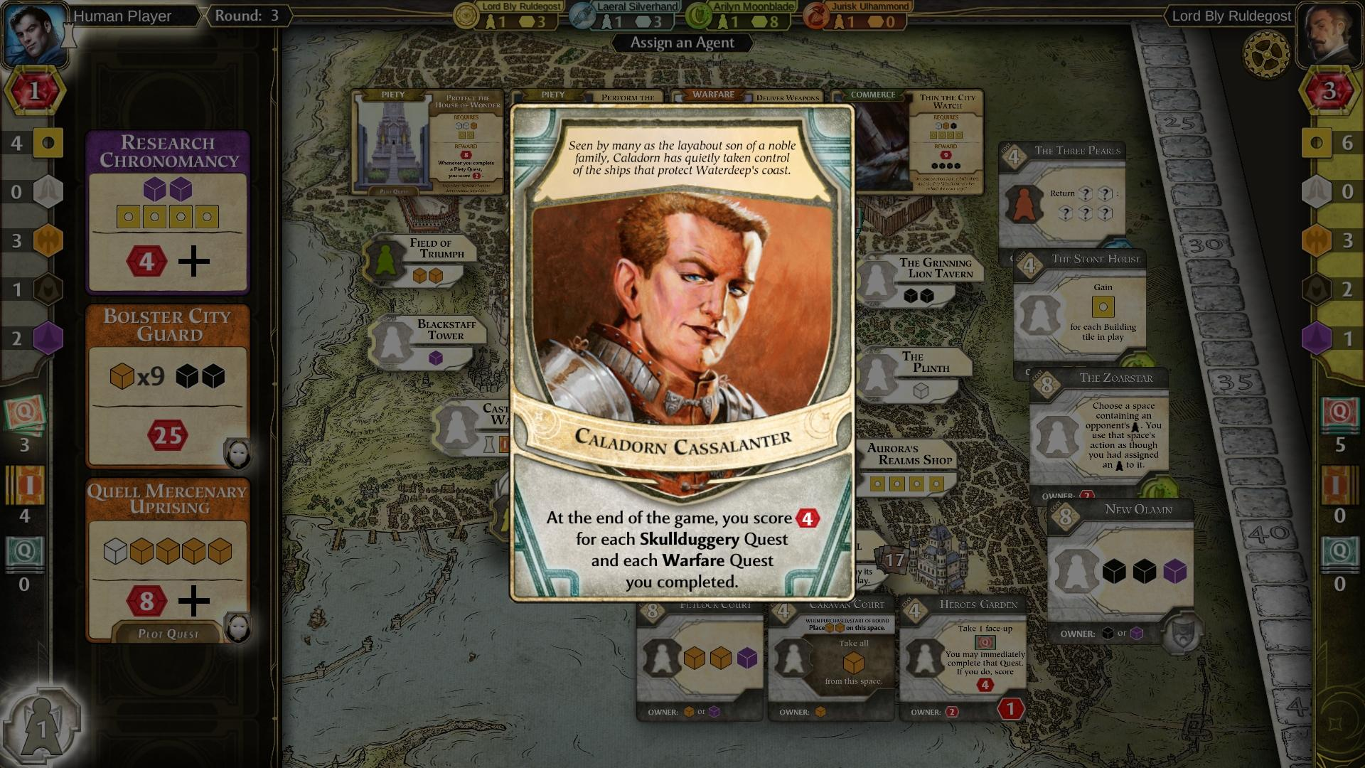 Lords of Waterdeep android screenshot