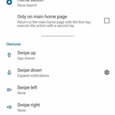 Nova Launcher Prime android screenshot